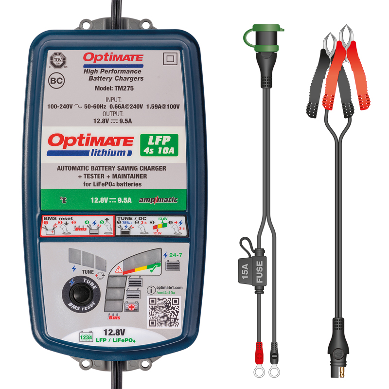 OptiMate Lithium 4s 10-Amp Acculader / tester / onderhouder