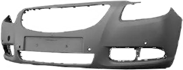 VoorBumper Opel INSIGNIA, 08-> PDC(4 GATEN);GEEN KOPL