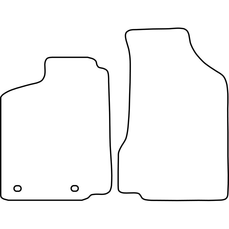 Automatten  Volkswagen Caddy 1996-2004