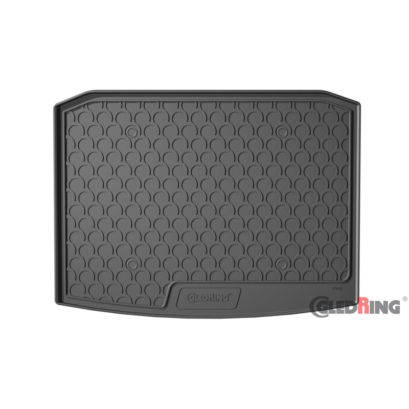 Rubbasol (Rubber) Kofferbakmat  Skoda Karoq 2WD 7/2017- (Lage laadvloer)