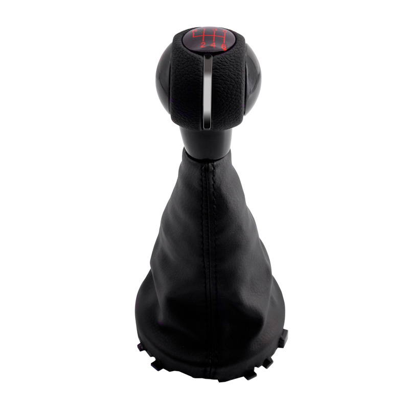 Simoni Racing Pookknop OEM  Mini Cooper, Clubman & Countryman F54/55/56/60 - Zwart incl. Rood Schakelpatroon
