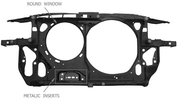 Voorfront COMPLEET PASSAT 00-05 2.3+2.8