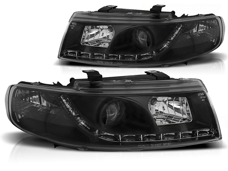Koplampen Seat Leon 1M 99-05 DRL Look