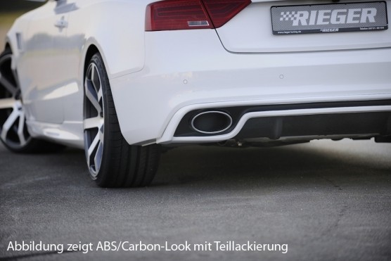 Achterbumper Diffusor Audi A5 B8/B81 S-line Rieger 11-