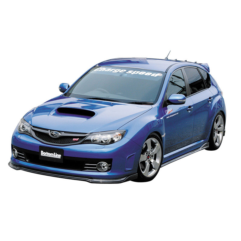 Chargespeed Voorspoiler  Subaru Impreza WRX STi 2008- Bottomline 2 (FRP)