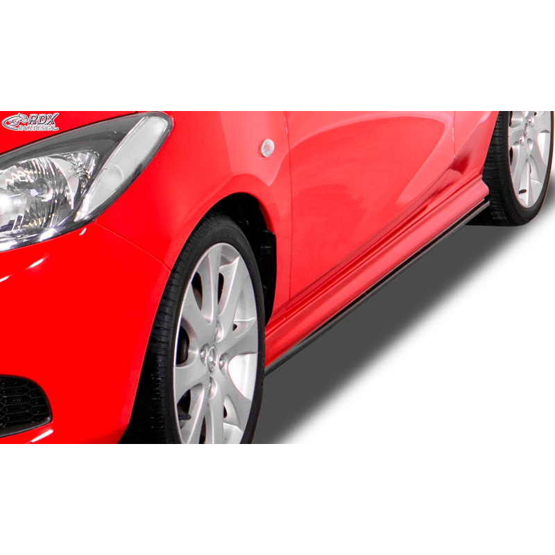 Sideskirts  Mazda 2 (DE) 2007-2014 'Edition' (ABS)