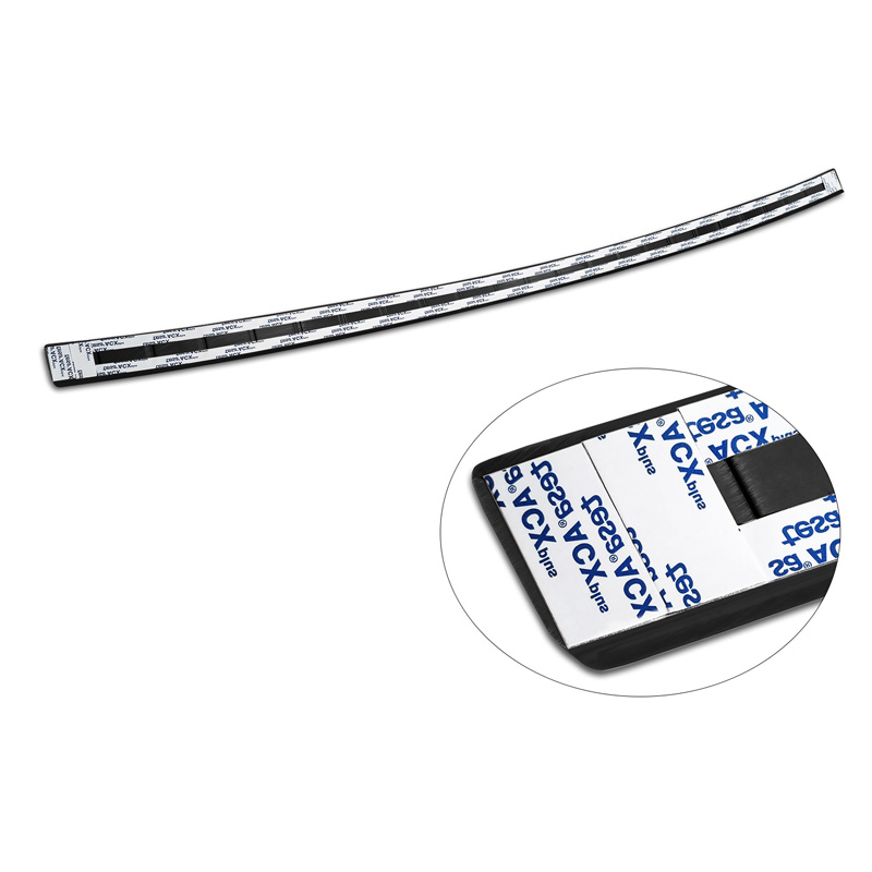 Zwart RVS Achterbumperprotector  Suzuki S-Cross II 2022- 'Ribs'