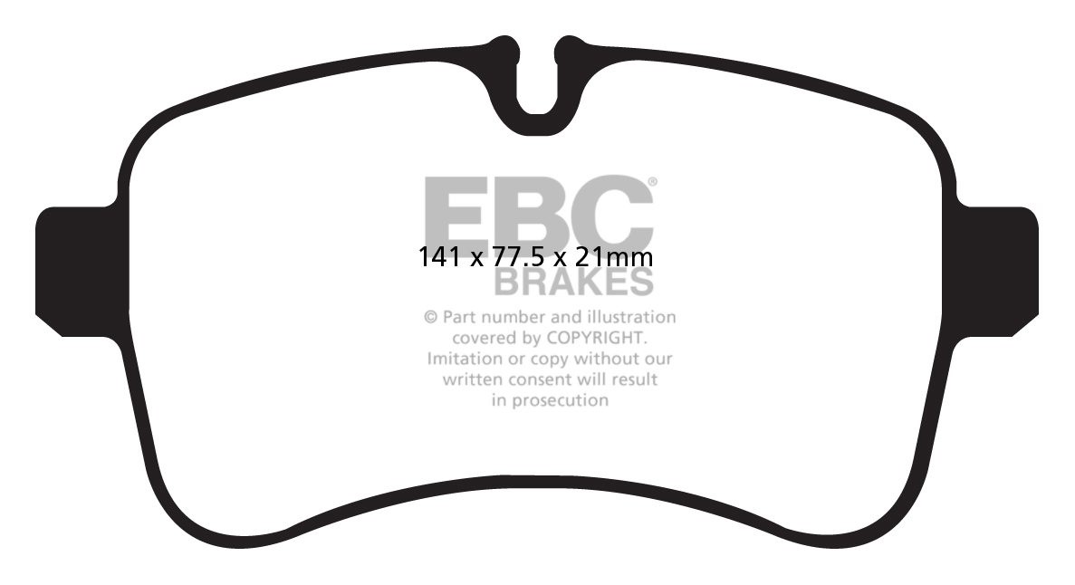 EBC Brakes LOTUS Esprit 2.0 75-81 Remblokken voorzijde