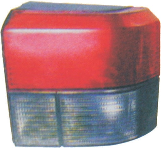Achterlicht rechts VW T4 90-03 ZWART-ROOD