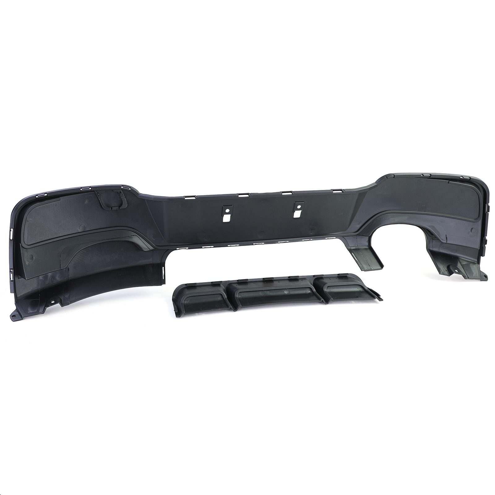 Diffuser BMW 1 Serie F20 F21 11-15 Mat Zwart