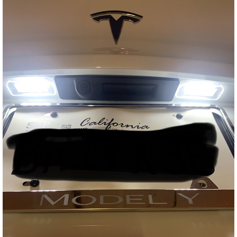 Set LED Nummerplaatverlichting  Tesla Model 3 2017- & Model Y 2020- (High Output)