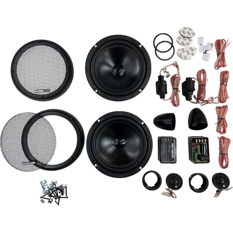 Ground Zero GZRC 165.2SQ-IVX 6.5″ 2-way SQ Component Luidspreker systeem