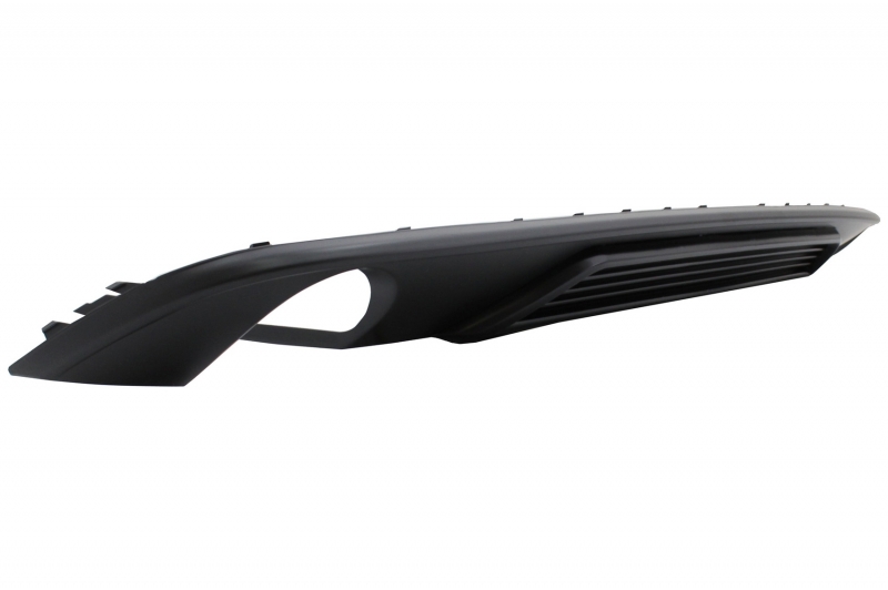 Achterbumper Diffusor Audi A4 B9 2015-2019 Edition Black