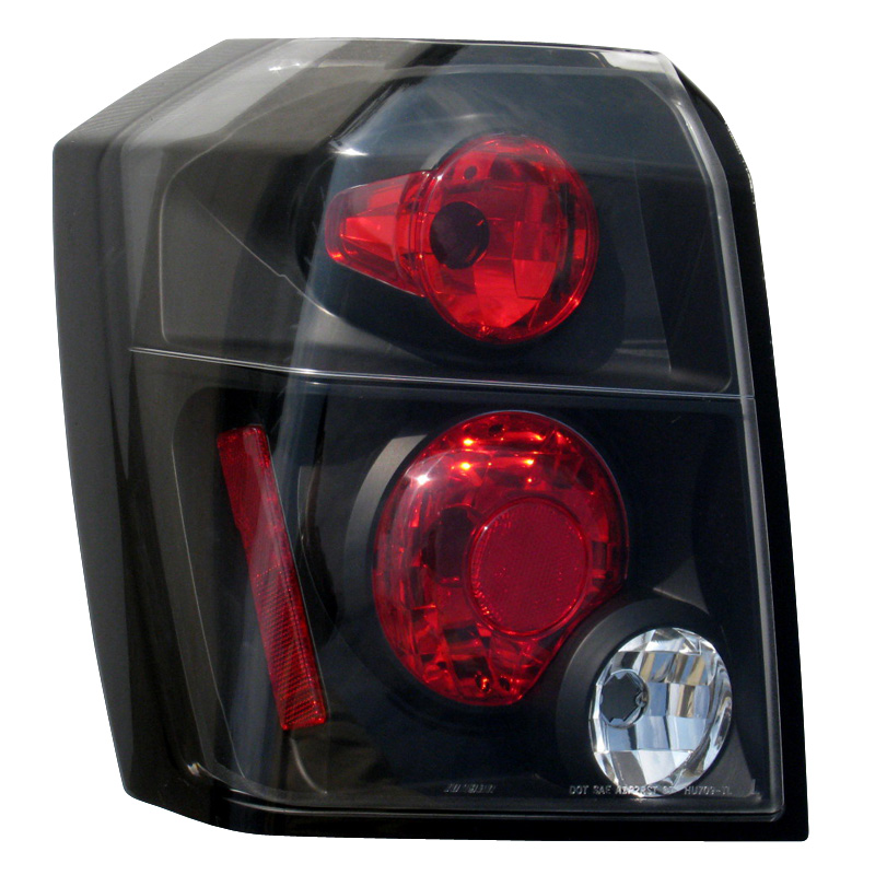 Set Achterlichten  Dodge Caliber 2006- - Zwart (excl. mistlamp)