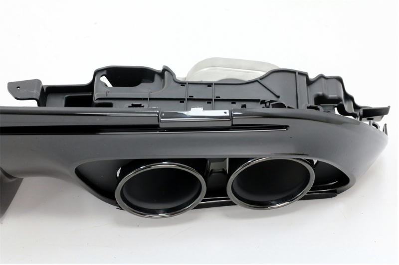 Achterbumper Diffuser passend voor Mercedes W205 C-Klasse C43 Design Night Package
