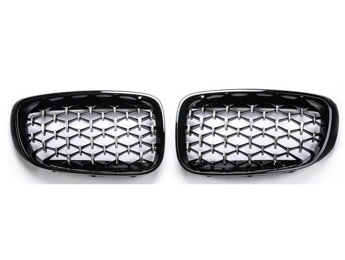 Grill Nieren BMW 3-Serie GT F34 2013-2016 Diamond Glanzend zwarte