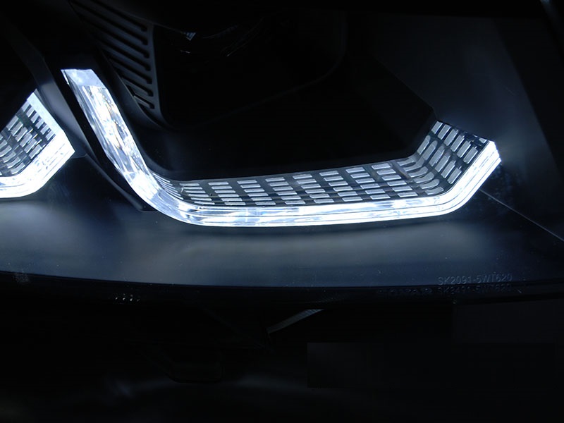 Koplampen VW T6.1 Multivan/Transporter Vol LED Dynamic Tube Zwart