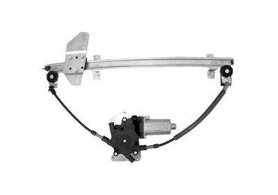 raammechanisme, 4/5 drs, incl motor, voorportier, links Nissan A