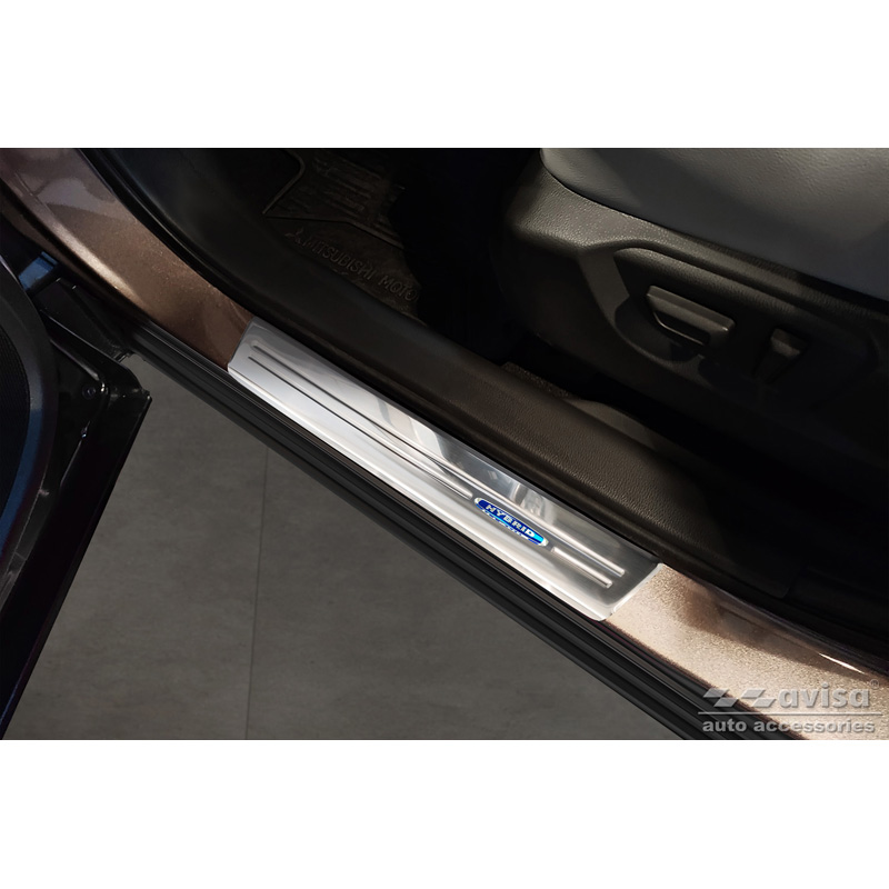 RVS Instaplijsten  Mitsubishi Eclipse Cross PHEV 2021- 'Hybrid' - 4-delig