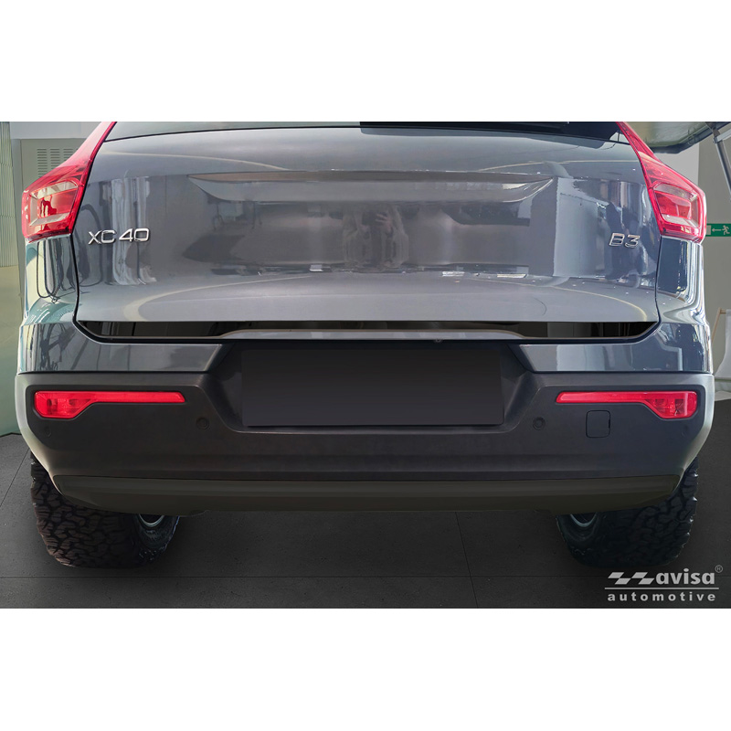 Avisa Zwart Chroom RVS Kofferbak Sierlijst  Volvo XC40 (536) 2017-