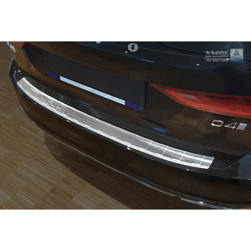 RVS Achterbumperprotector  Volvo V90 9/2016- 'Ribs'