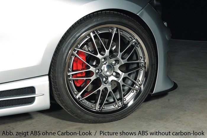 Zijskirts BMW E87 ABS Carbon-look Rieger