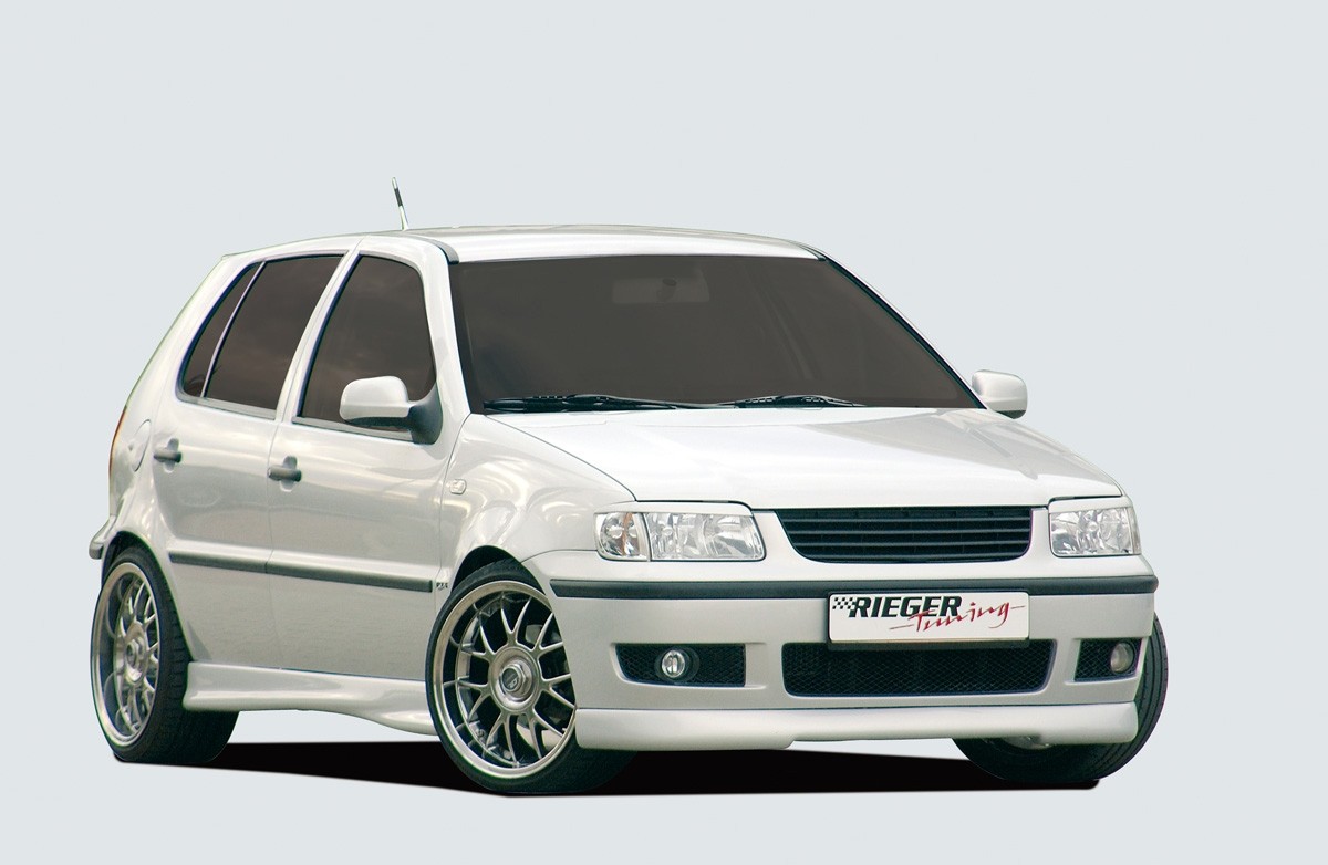 Voorspoilerlip VW Polo 6N2 10.99- Rieger